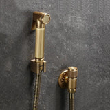 Hand Held Bidet Sprayer Douche Toilet Kit Antique Bronze Shattaf Shower Head Brass Valve Set Jet Bidet Faucet Garden