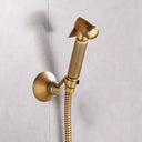 Hand Held Bidet Sprayer Douche Toilet Kit Antique Bronze Shattaf Shower Head Copper Valve Set Jet Bidet Faucets Set