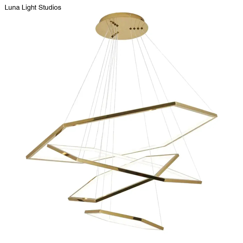 Hexa - Minimalist Hexagonal Led Chandelier