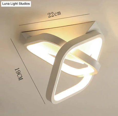 Home Passage Lamp Corridor Human Body Induction Ceiling Cloakroom White / Light