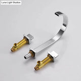 Hydrobliss - Modern Double Handle Bathroom Faucet