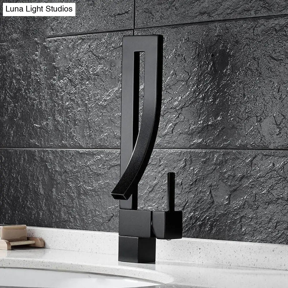 Hydrobliss - Modern Single Handle Bathroom Faucet