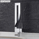 Hydrobliss - Modern Single Handle Bathroom Faucet Chrome