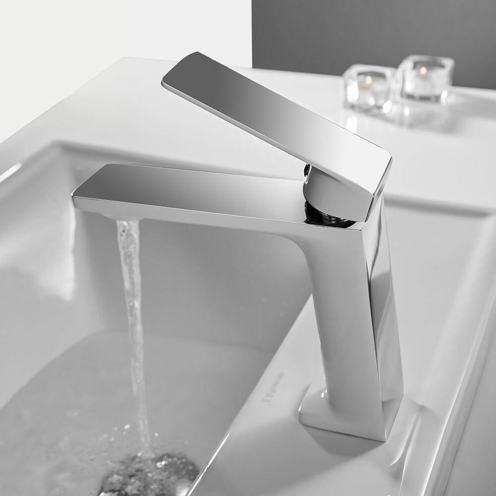 Hydrobliss - Modern Top Handle Bathroom Faucet
