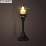 Industrial Desk Lamp With Candelabra Marble Table Accent In Brass/Bronze