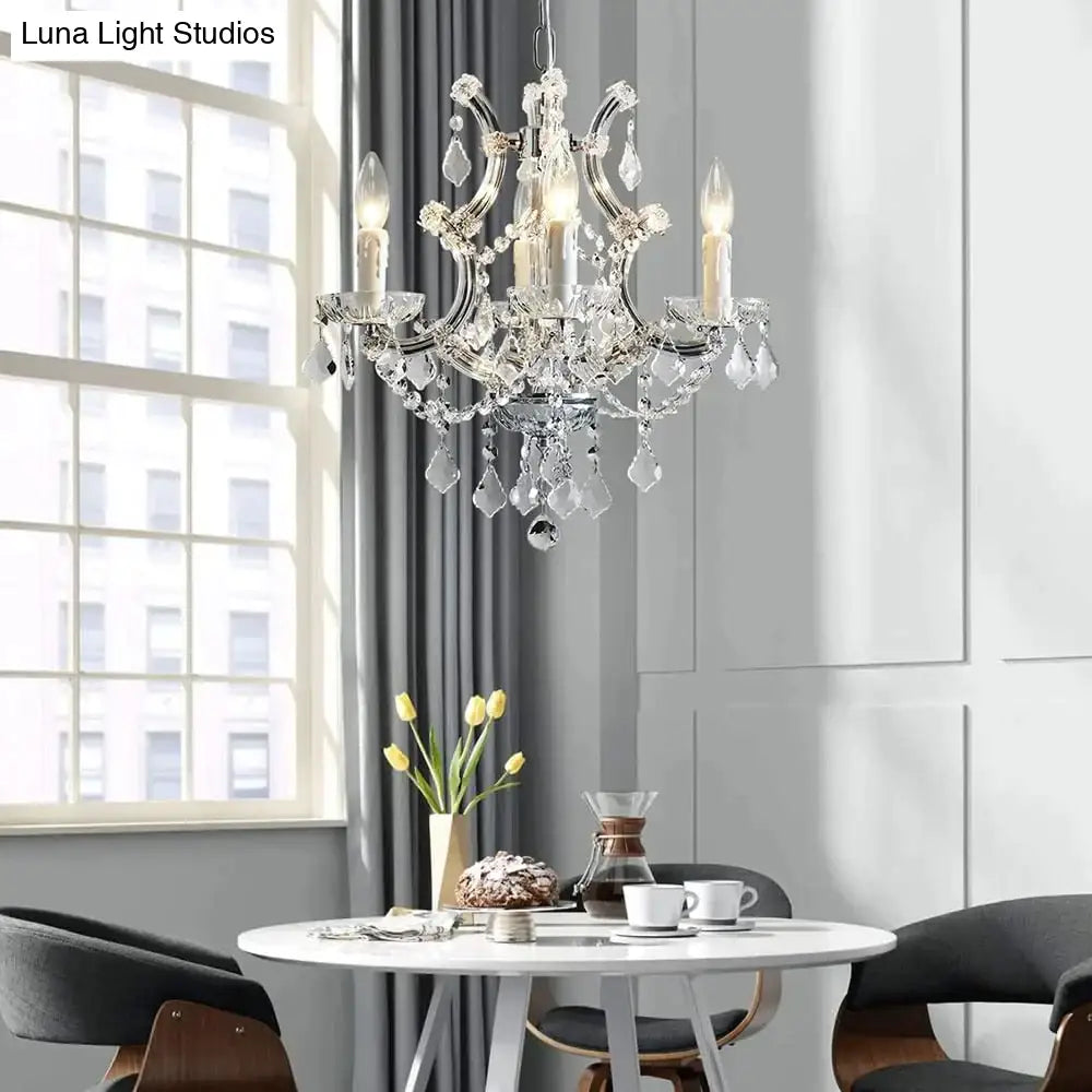 Jasen V - Europe Crystal Chandelier For Loft Living Room Bedroom Kitchen Home Decoration Chandelier