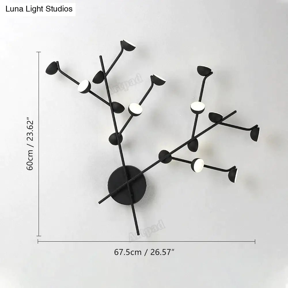 Josephine - Hanging Lamp Nordic Tree Branch Iron Art Light