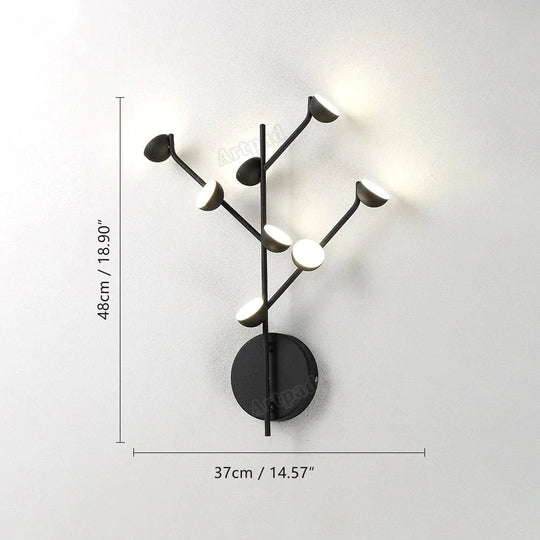 Josephine - Hängelampe Nordic Tree Branch Eisen Kunst Hängeleuchte