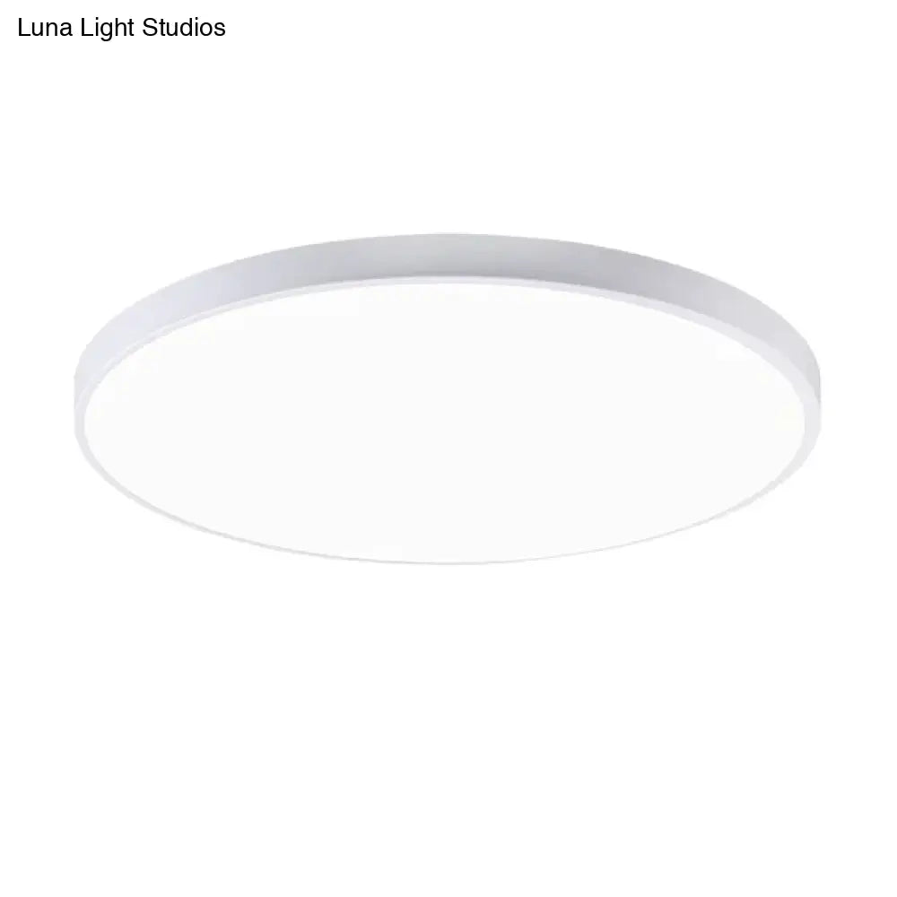 Lauren- Led Ceiling Light Acryl Alloy Modern Lamp Living Room Lighting Round & Square 3Cm Super
