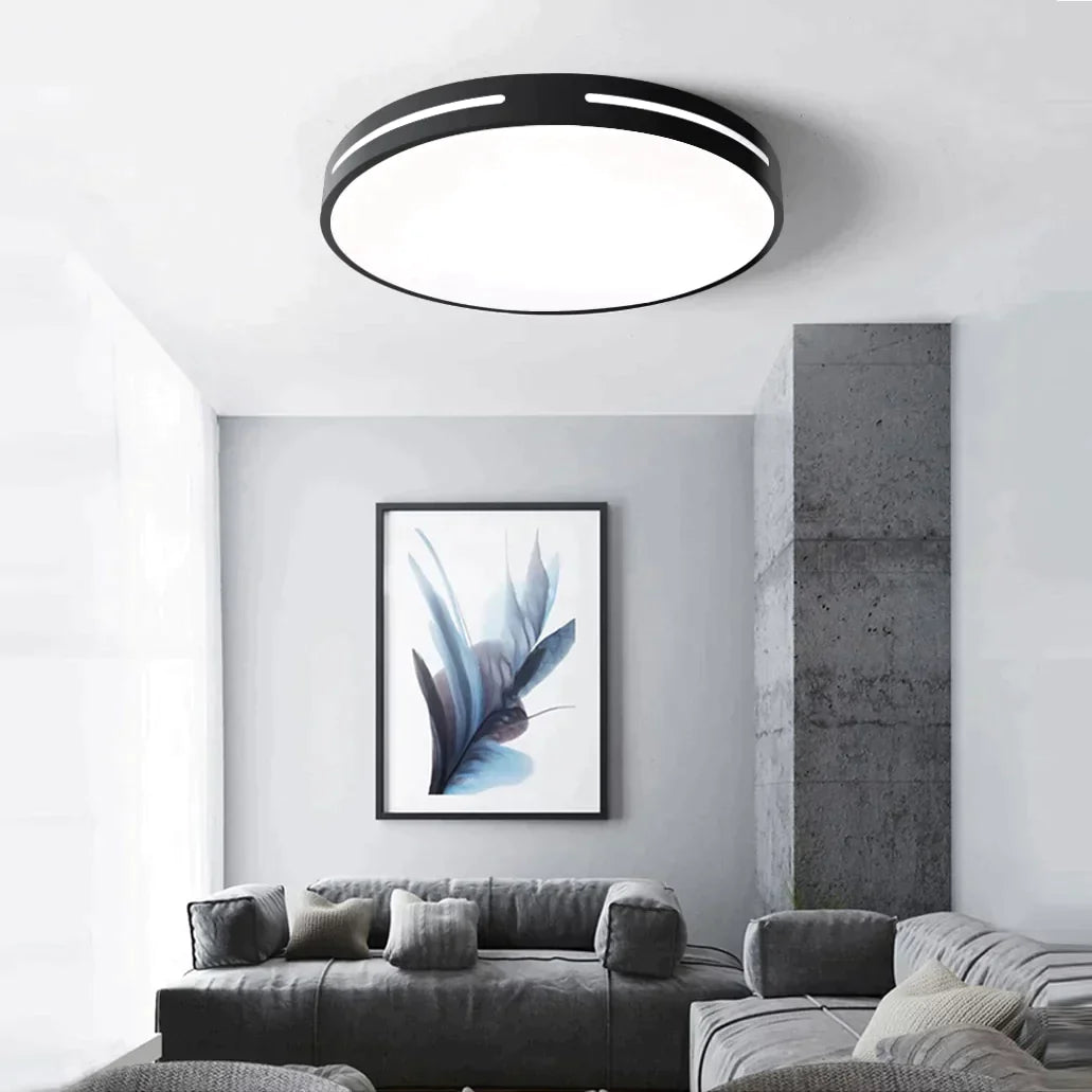 Leah -Modern Led Ceiling Light Lamp Lighting Fixture Surface Mount Flush Remote Control Dimmable
