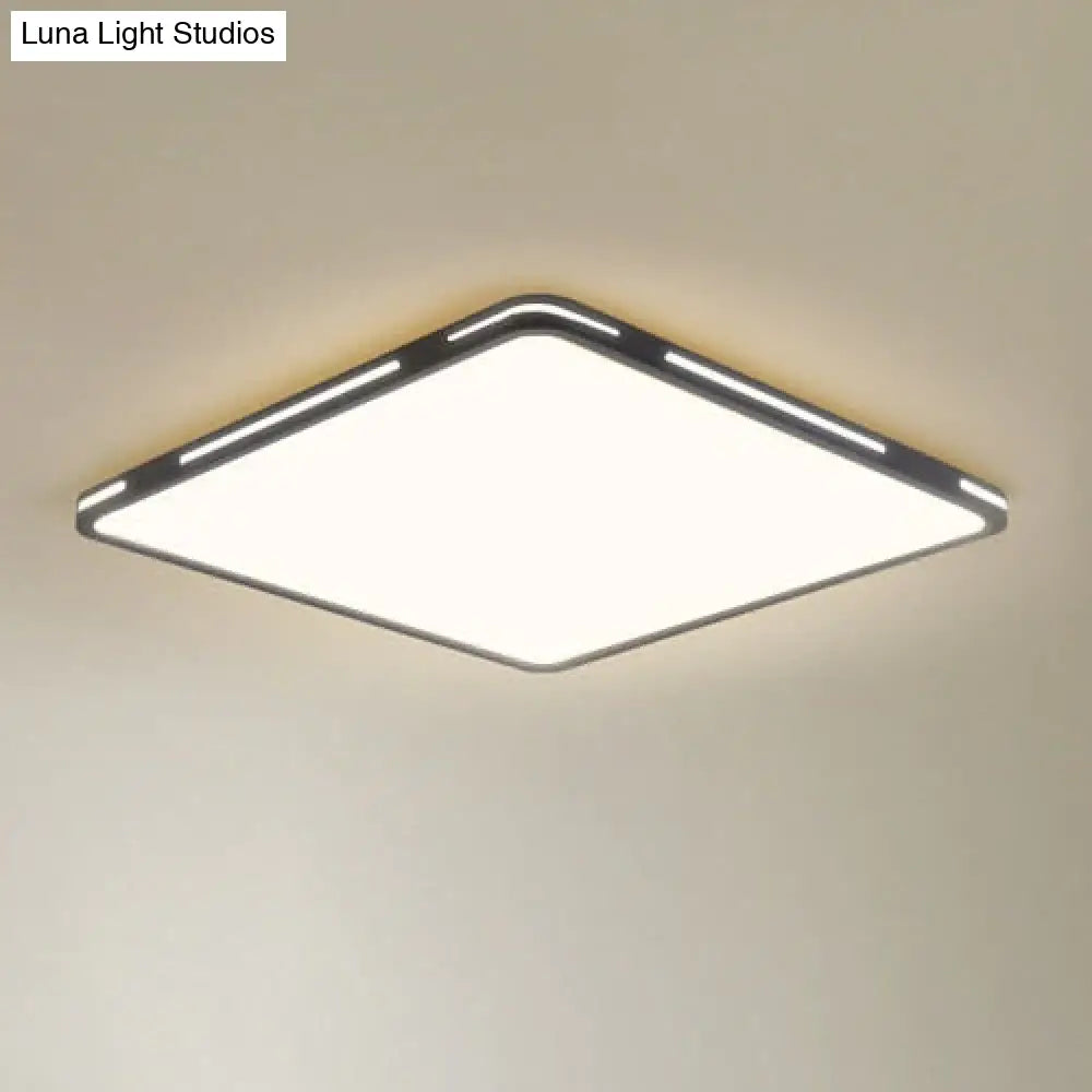 Leah -Modern Led Ceiling Light Lamp Lighting Fixture Surface Mount Flush Remote Control Dimmable