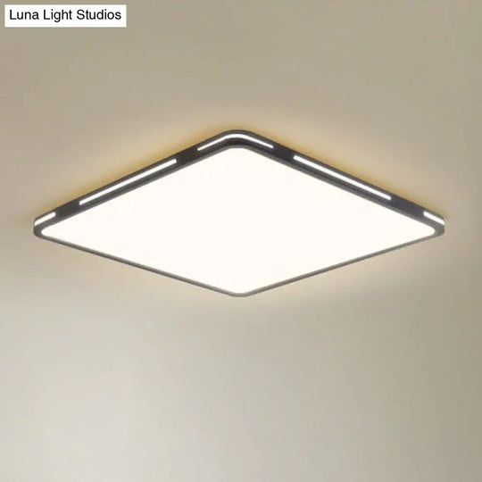 Leah -Modern Led Ceiling Light Lamp Lighting Fixture Surface Mount Flush Remote Control Dimmable