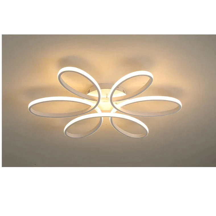 LED Ceiling Lamp Flower shaped Living Room Lamp Simple Study Hotel Light In The Bedroom Ceiling