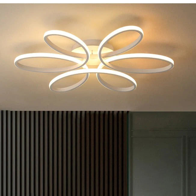 LED Ceiling Lamp Flower shaped Living Room Lamp Simple Study Hotel Light In The Bedroom Ceiling