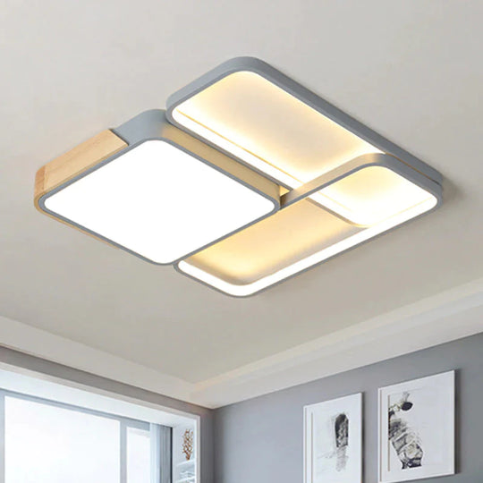Led Decke Lampe Rechteckige Licht In Die Schlafzimmer Dekoration Wohnzimmer Lampe