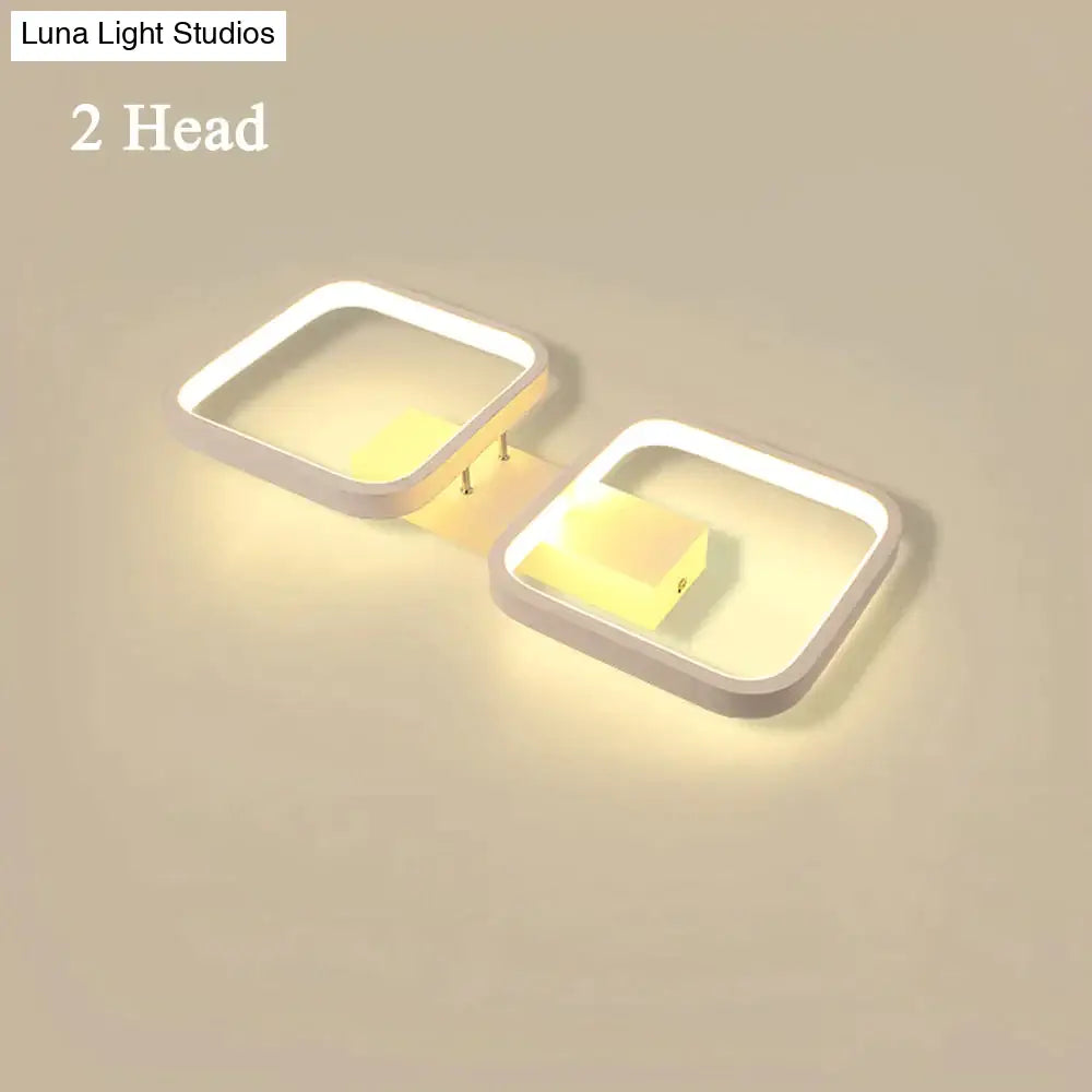 Led Ceiling Light Modern Lamp Living Room Lighting Fixture Bedroom Kitchen Surface Mount Flush
