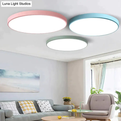 LED Ceiling Light Modern Panel Lamp Lighting Fixture Surface Mount Flush Remote Control Ceiling
