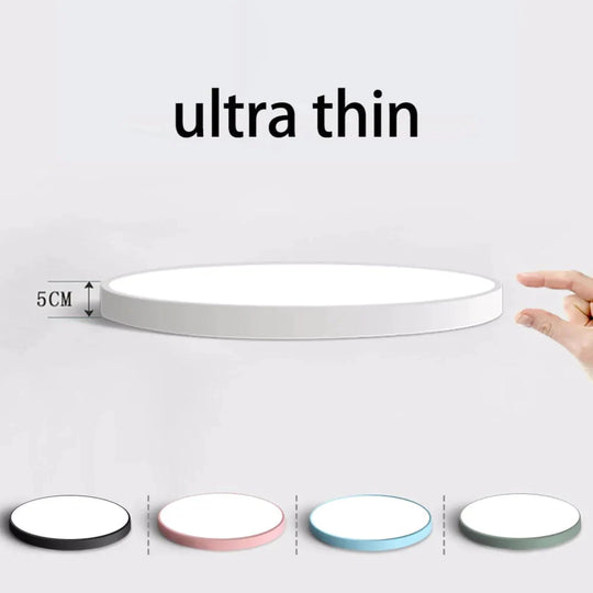 LED Deckenleuchte Moderne Panel Lampe Leuchte Oberflächenmontage Flush Fernbedienung