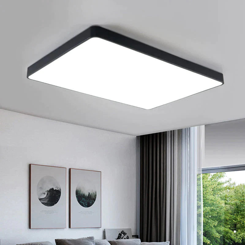 LED Deckenleuchte Moderne Panel Lampe Leuchte Oberflächenmontage Flush Fernbedienung