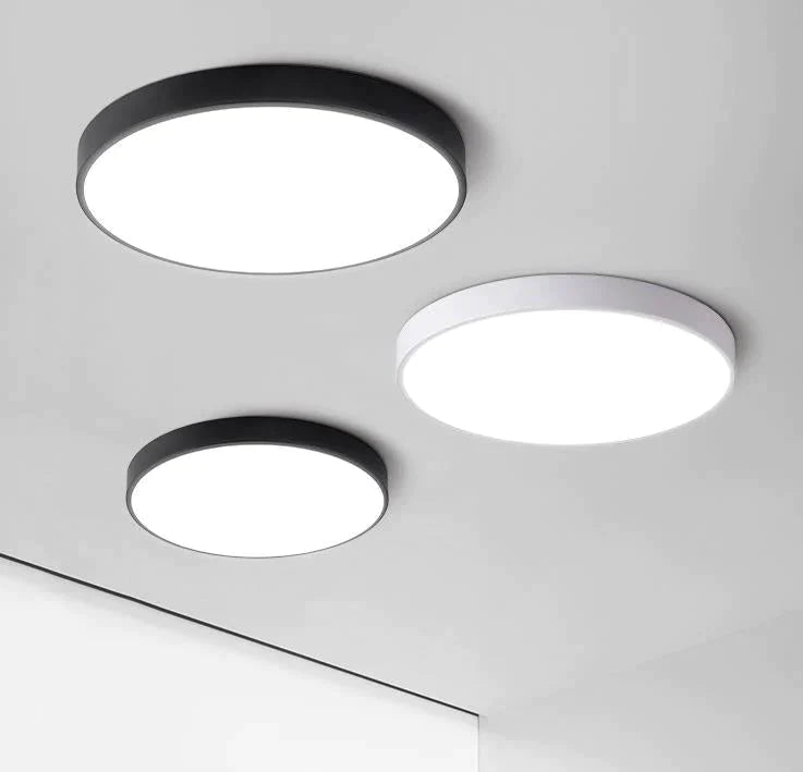 LED Deckenleuchte Moderne Panel Lampe Leuchte Oberflächenmontage Flush Fernbedienung