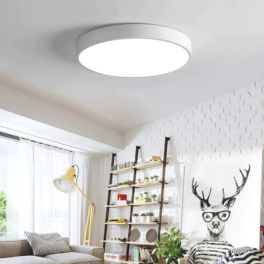 LED Deckenleuchte Moderne Panel Lampe Leuchte Oberflächenmontage Flush Fernbedienung
