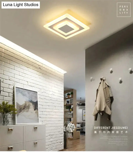 Led Ceiling Lights Lampara Techo Dormitorio Dimmable Surface Mount Flush For Kitchen Corridor