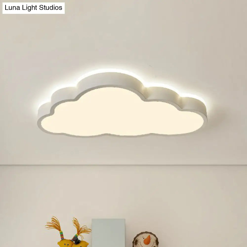 Led Macaron Cloud Ceiling Light Fixture For The Bedroom