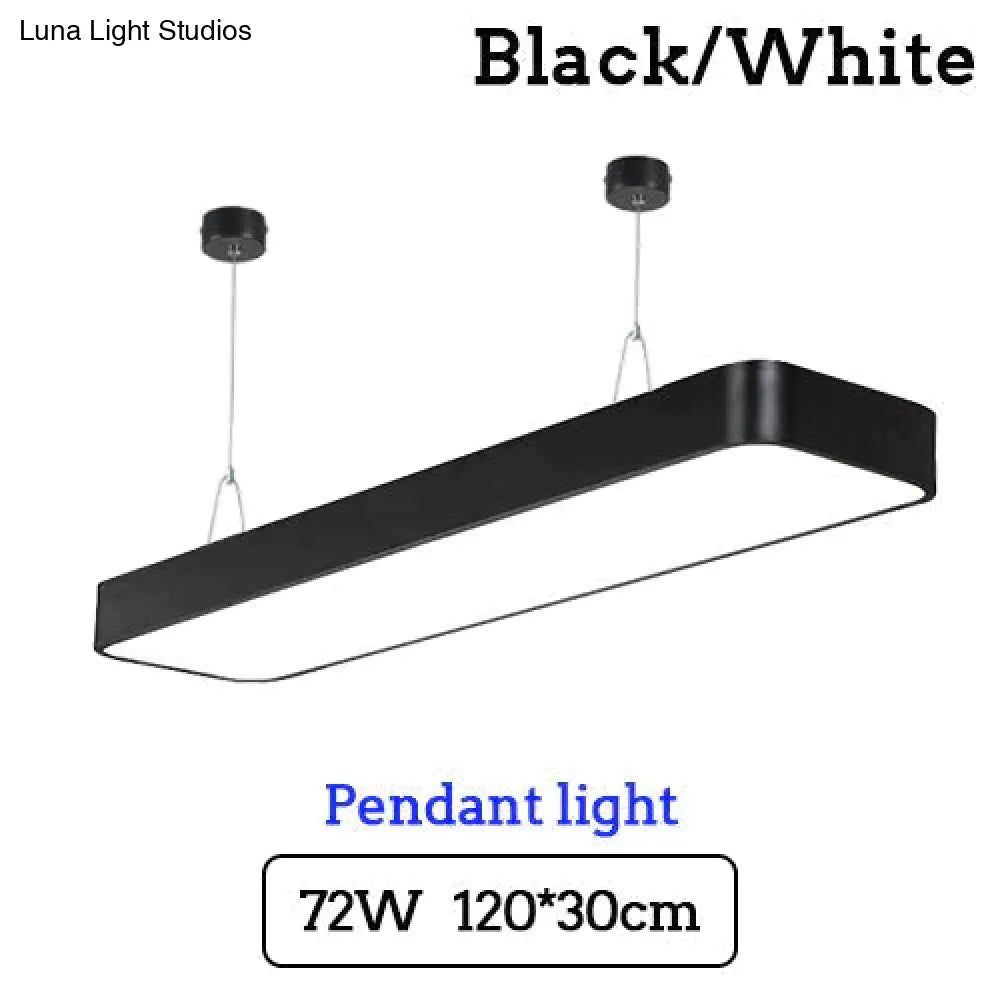 Led Modern Ceiling Light Lam Surface Mount Flush Panel Rectangle Lighting For Home And Commercial