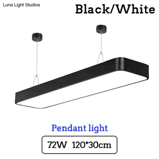 Led Modern Ceiling Light Lam Surface Mount Flush Panel Rectangle Lighting For Home And Commercial