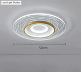 LED Modern Simple Circular Square Bedroom Dining Room Ceiling Lamp Ceiling