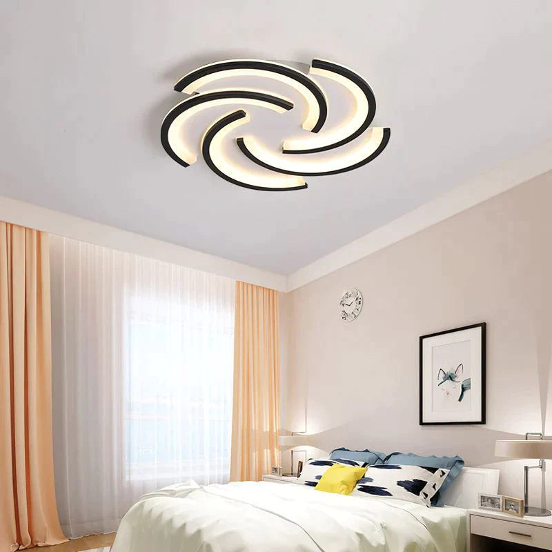 LED Simple Modern Personality Bedroom Ceiling Lamp Ceiling