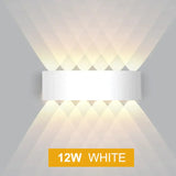 Led Wall Light Outdoor Waterproof Modern Nordic Style Indoor Lamps Living Room Porch Garden Lamp 2W