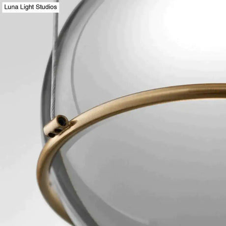 Light Home Stay Hotel Bedside Modern Minimalist Personality Window Crystal Glass Chandelier Pendant