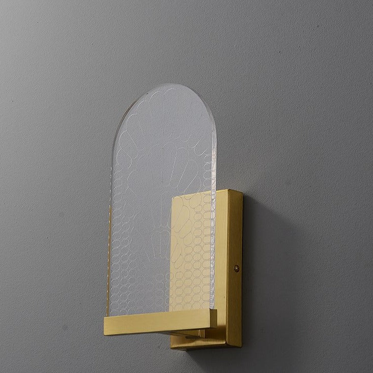 Light Luxury Post-Modern All-Copper Wall Lamp Copper Lamps