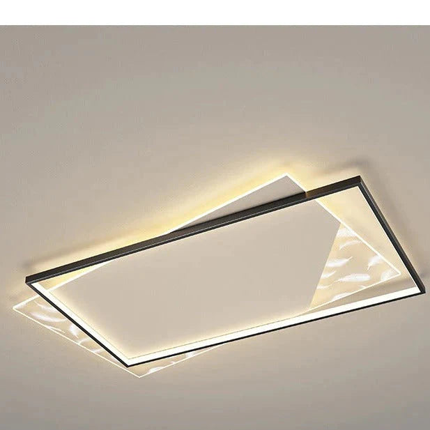 Wohnzimmer Lampe Led Licht Luxus Moderne Kreative Feder Decke Lampe Rechteckige Halle Lampe