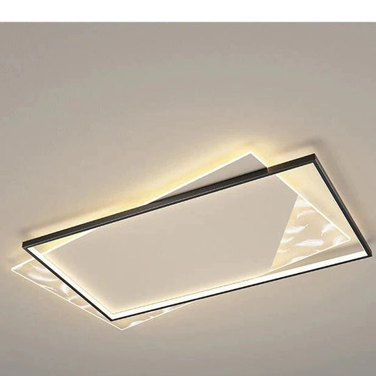 Wohnzimmer Lampe Led Licht Luxus Moderne Kreative Feder Decke Lampe Rechteckige Halle Lampe