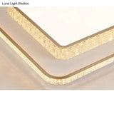 Living Room Lamp Simple Atmosphere LED Ceiling Crystal Bedroom Lamp Ceiling