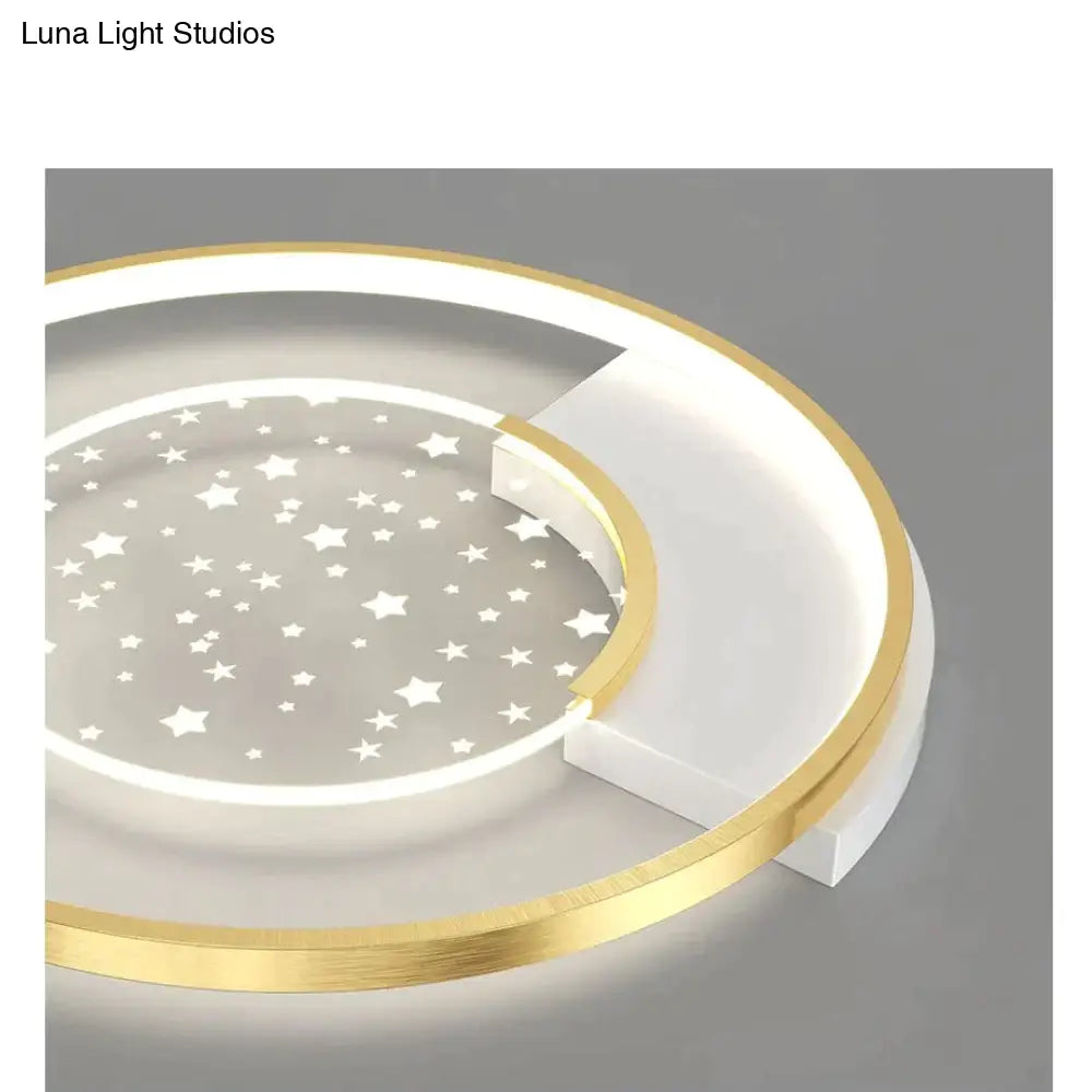 Living Room Lamp Star Ceiling Lamp Simple Modern Light Luxury Hall Lamp Creative Master Bedroom Room Lamp Ceiling