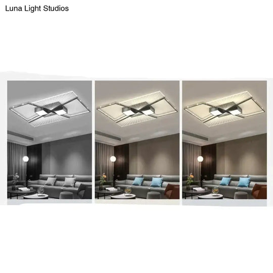 Living Room Led Lamp Modern Simple Atmosphere Bedroom Ceiling Lamp Ceiling
