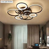 Living Room Led Pendant Lights Bedroom Simple Lamp Atmosphere Home Fashion Creative Personality