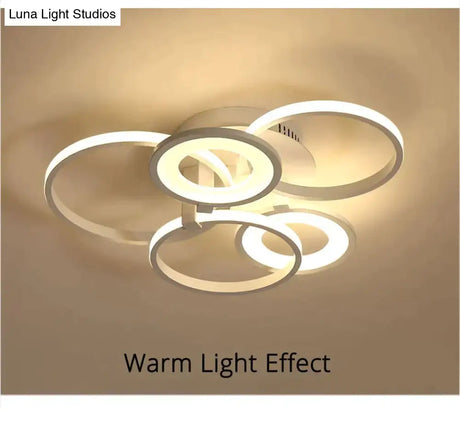 Living Room Led Pendant Lights Bedroom Simple Lamp Atmosphere Home Fashion Creative Personality