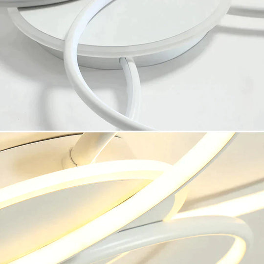 Living Room Main Lamp Atmospheric Hall Lamp Minimalist Circular Ring Indoor Lamp Ceiling Lamp Ceiling