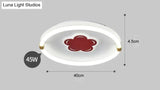 Lovely Creative Flower Room Led Ceiling Lamp