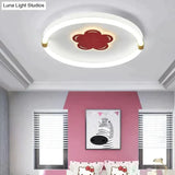 Lovely Creative Flower Room Led Ceiling Lamp