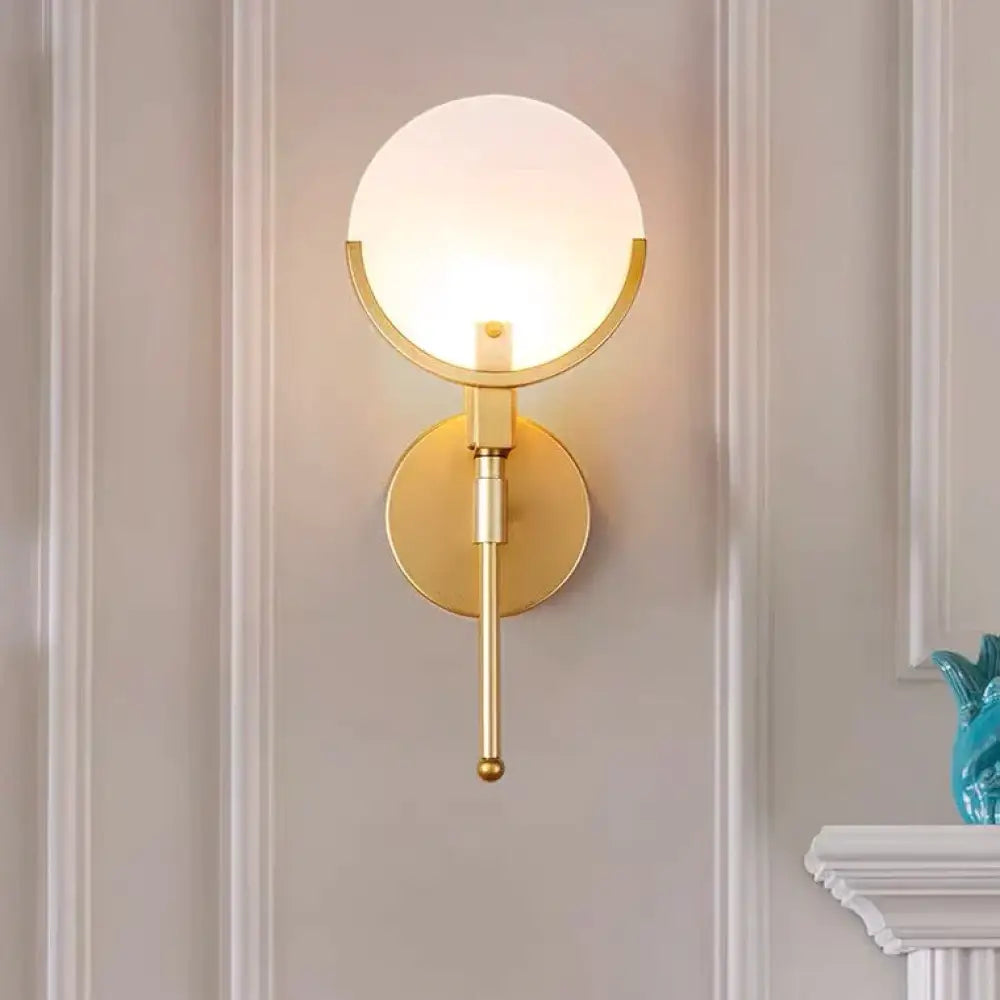 Luxury Bedside Aisle Bedroom All copper Wall Lamp Copper Wall Lamps