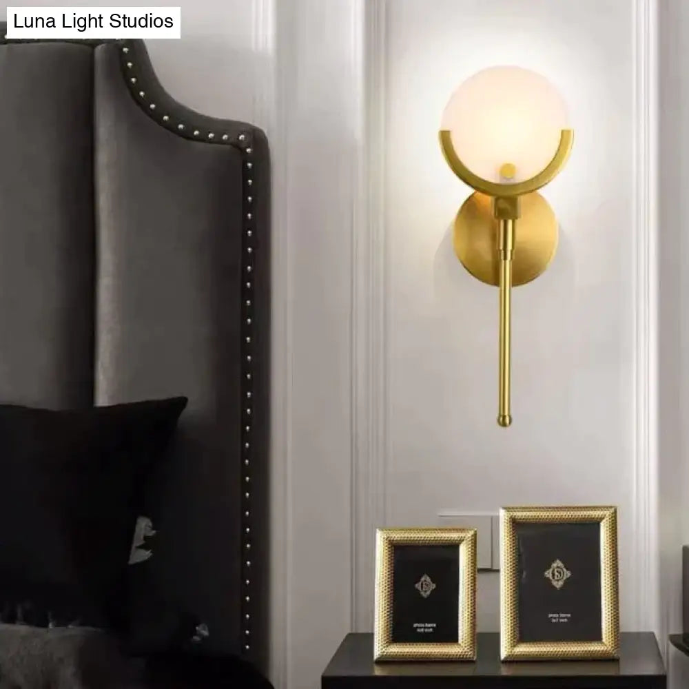 Luxury Bedside Aisle Bedroom All copper Wall Lamp Copper Wall Lamps