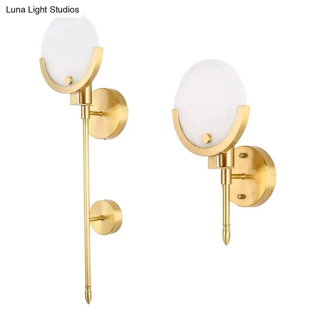 Luxury Bedside Aisle Bedroom All-Copper Wall Lamp Copper Lamps