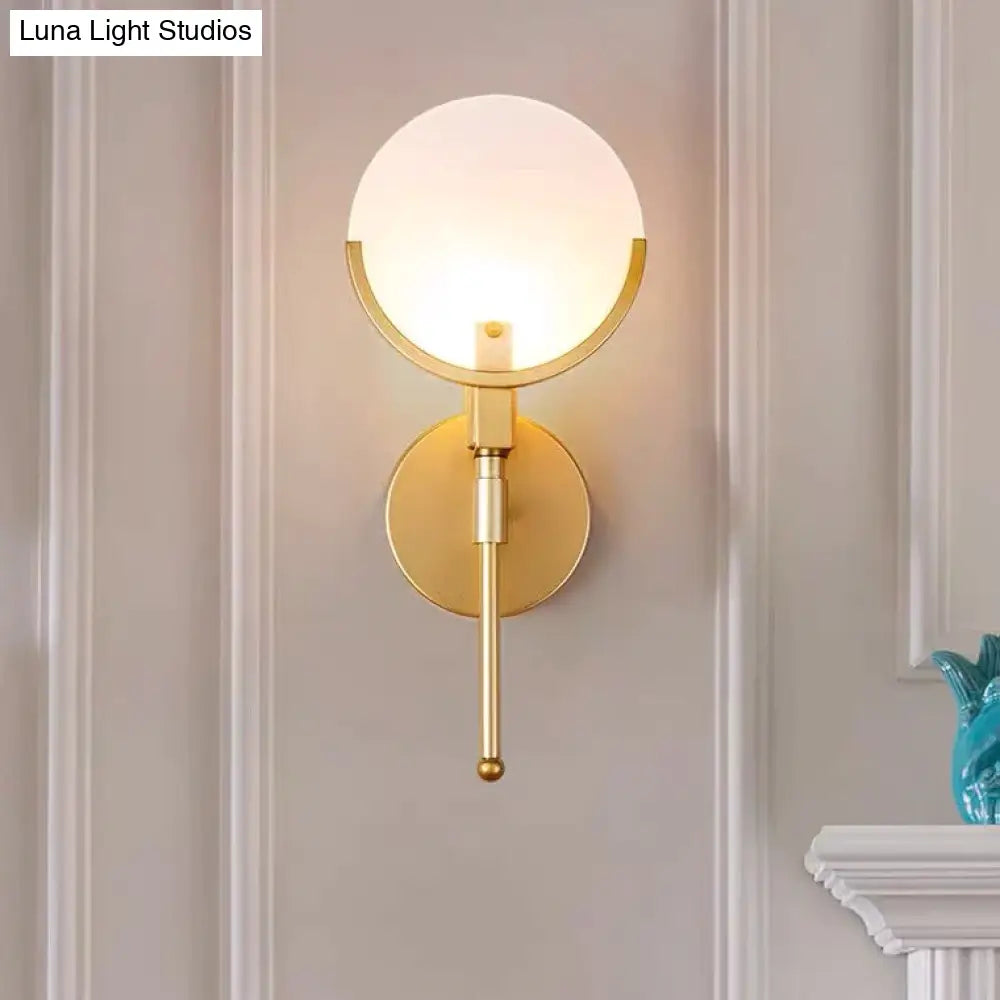 Luxury Bedside Aisle Bedroom All-Copper Wall Lamp Copper Lamps