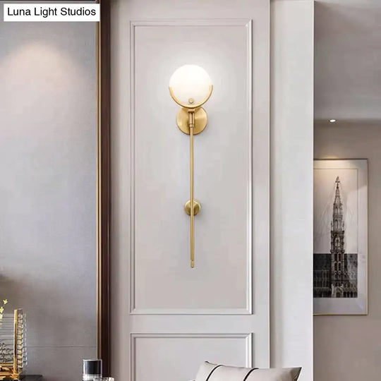 Luxury Bedside Aisle Bedroom All copper Wall Lamp Copper Wall Lamps