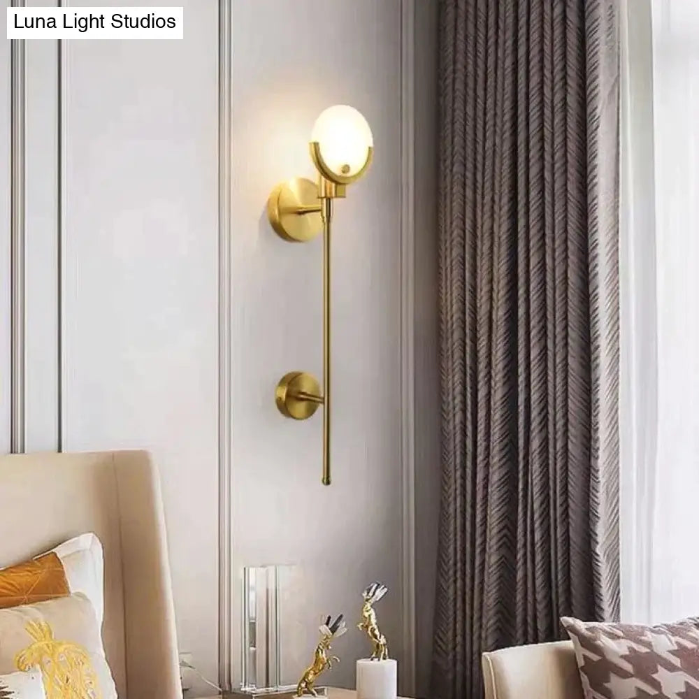 Luxury Bedside Aisle Bedroom All copper Wall Lamp Copper Wall Lamps